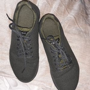 NOBULL ARMY GREY/GREEN TRAINING SHOES (UNISEX)